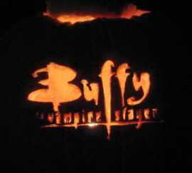 Buffy Logo Pumpkin
