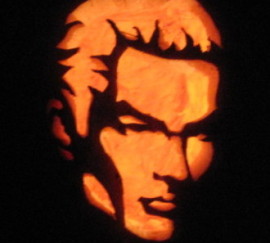 Spike Cut Out Pumpkin