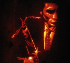 American Psycho Pumpkin