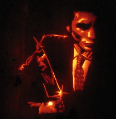 American Psycho Pumpkin