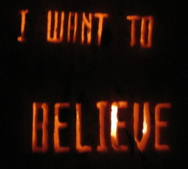 Want to Believe Pumpkin