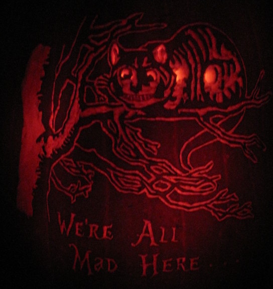 Cheshire Cat Pumpkin