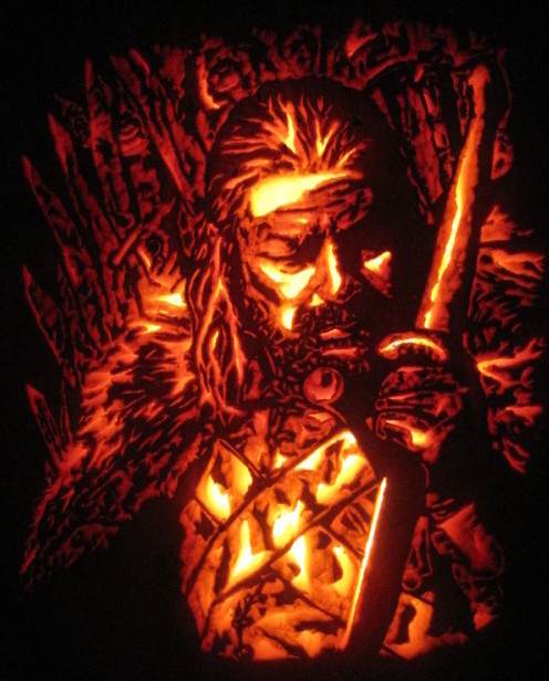 Eddard Ned Stark Pumpkin