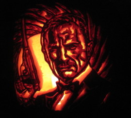 Craig Bond Pumpkin