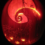 Nightmare Before Christmas Cemetery Hill Pumpkin