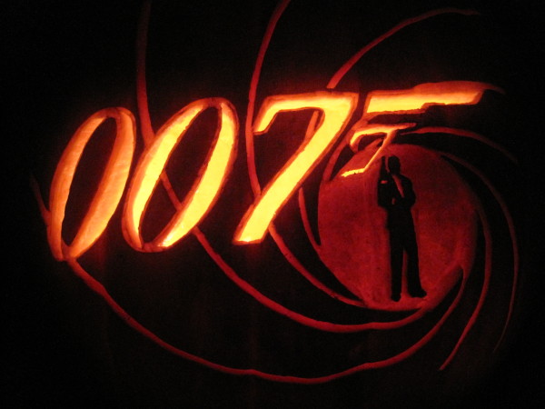 007 Logo Pumpkin