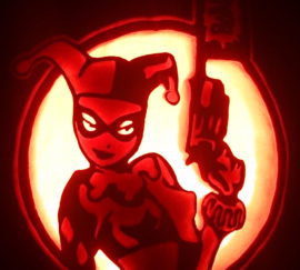 Harley Quinn Pumpkin