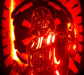 Darth Vader Pumpkin