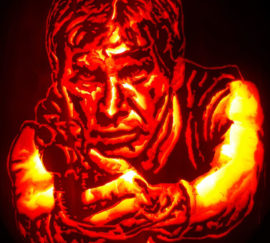 Han Solo Pumpkin