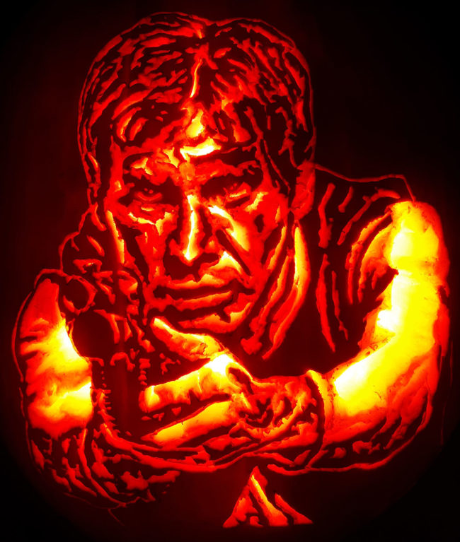 Han Solo Pumpkin